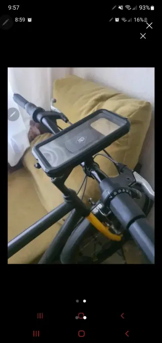 Bicicleta con marchas