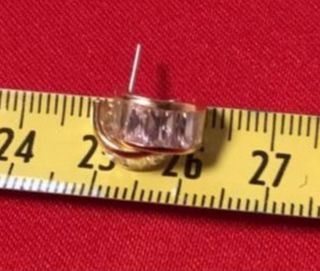 Pendientes Oro 18k Circonitas