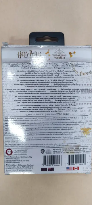 Cable Carga Harry Potter LED Micro USB