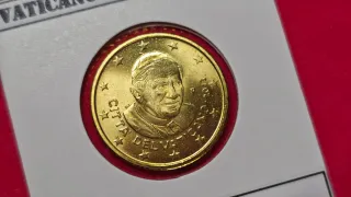 Pack 3 Monedas de 50 Céntimos Vaticano