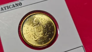 Pack 3 Monedas de 50 Céntimos Vaticano