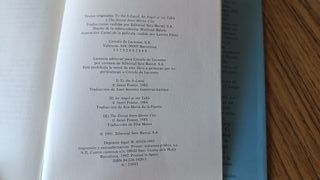 Un ángel en mi mesa