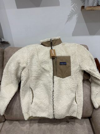 Cappotto polare Patagonia beige