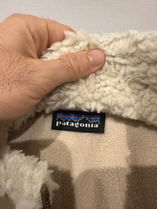 Cappotto polare Patagonia beige