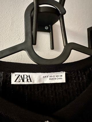 Cárdigan Zara Negro Botones Joya