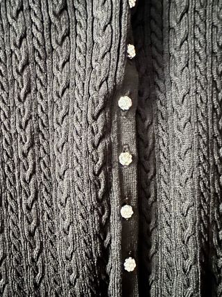 Cárdigan Zara Negro Botones Joya