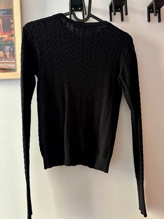 Cárdigan Zara Negro Botones Joya