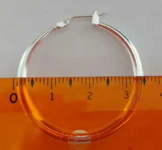 Pendientes aro de plata