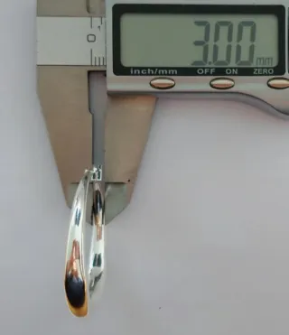 Pendientes aro de plata