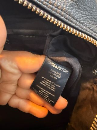 Bolso Zadig & Voltaire Piel Negro Grande