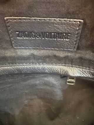 Bolso Zadig & Voltaire Piel Negro Grande