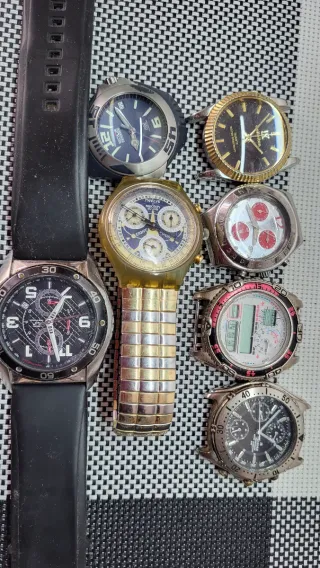 Lote de 7 relojes Swatch