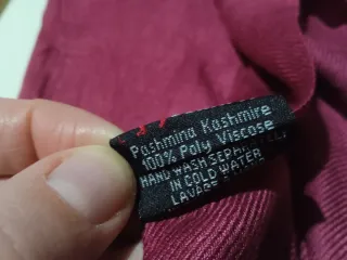 Sciarpa Sonia Buratti donna viola con frange