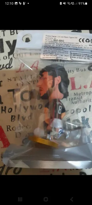 figure AC Milan Soccerwe