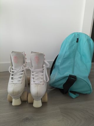 Patines blancos talla 40