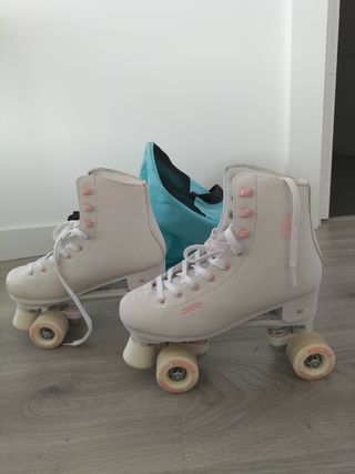 Patines blancos talla 40