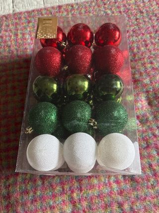 El Corte Inglés Bolas Navidad 30 Piezas