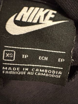 Sudadera Nike Negra