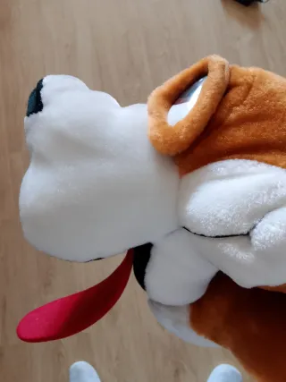 Peluche grande perro beagle