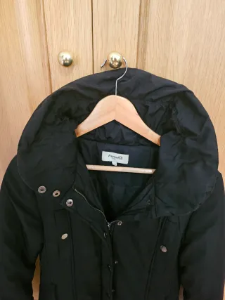 Abrigo largo El Corte Inglés negro