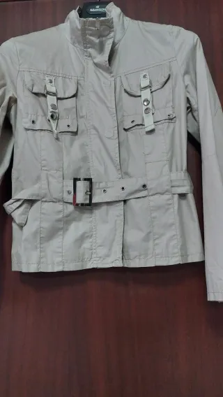 Giubbino donna foderato beige