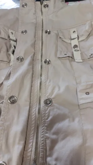 Giubbino donna foderato beige