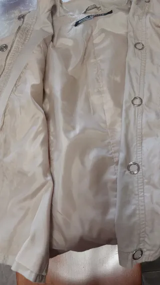 Giubbino donna foderato beige