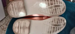 Zapatos charol rosa salmón