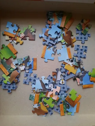 Puzzle Trefl 4 en 1 Masha y el Oso