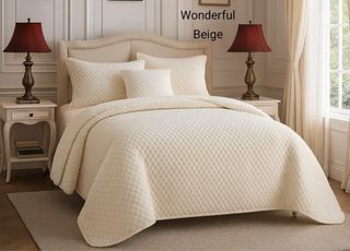 Trapunta Beige Tessuto