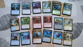 Lote 63 comandantes Magic