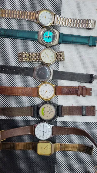 Lote de 8 relojes