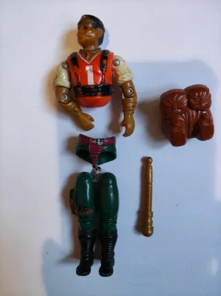 Figura Gi Joe Sabueso desmontada