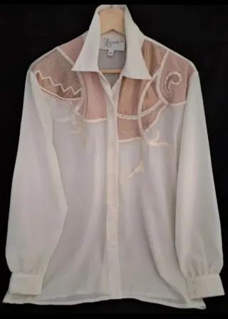 REBAJADA HOY! Camisa Agnes manga larga Talla L/40