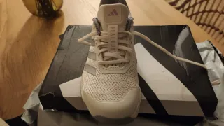 Zapatillas Adidas Crosstraining Mujer Beige/Plata