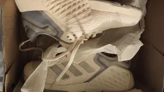 Zapatillas Adidas Crosstraining Mujer Beige/Plata