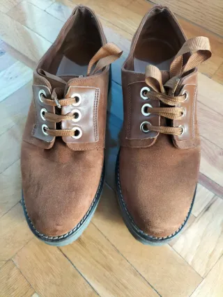 Mocasines plataforma marrones