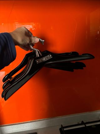 Lote perchas de madera