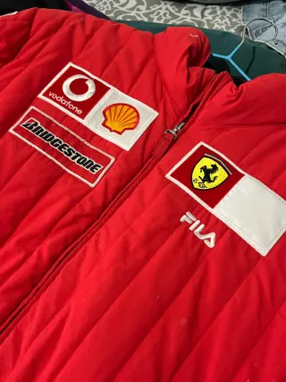 Chaqueta Fila x Ferrari Roja