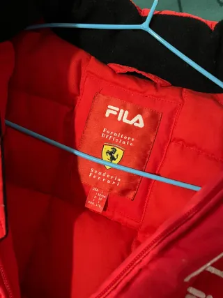 Chaqueta Fila x Ferrari Roja