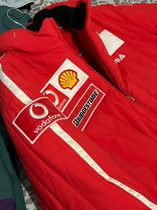 Chaqueta Fila x Ferrari Roja