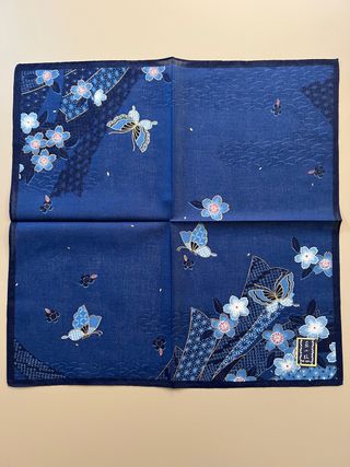 Pañuelo japonés Aizome nuevo