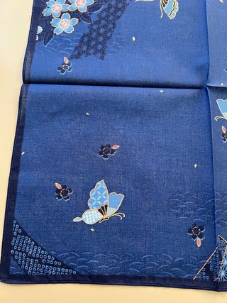 Pañuelo japonés Aizome nuevo