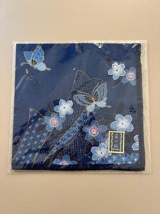Pañuelo japonés Aizome nuevo