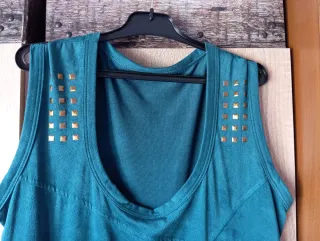 Vestido juvenil tirantes con tachuelas