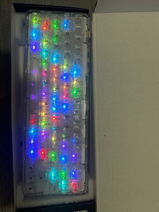 Teclado Mecánico YUNZII X71 Transparente 400105