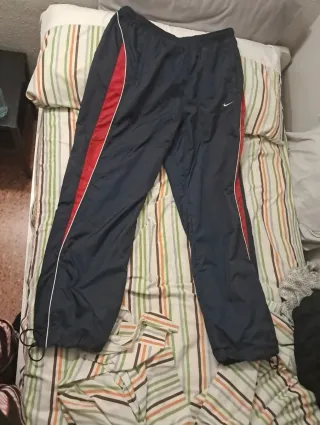 Pantalón Jogger Nike Azul y Rojo Talla XL