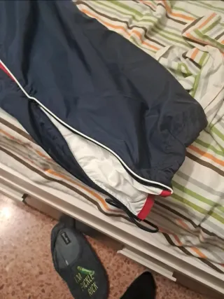 Pantalón Jogger Nike Azul y Rojo Talla XL