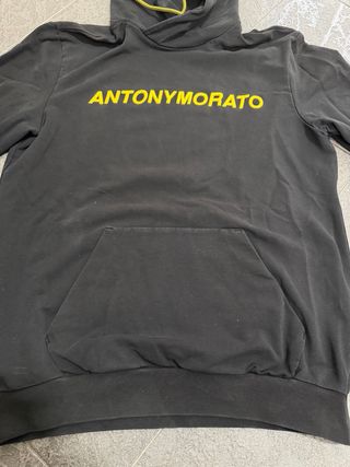 Felpa Antony Morato nera con logo