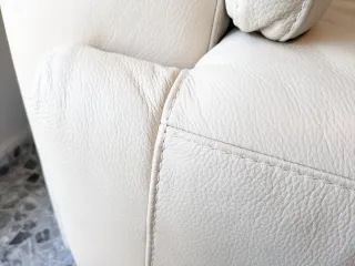 Sofá Natuzzi piel 3 plazas XL